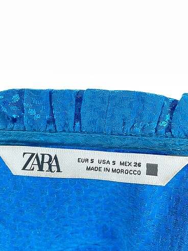 s Beden mavi Renk Zara Mini Elbise %70 İndirimli.