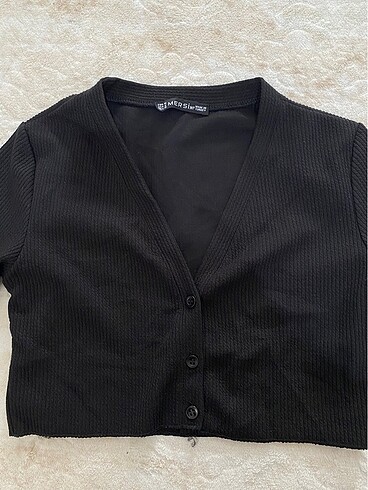 Trendyol & Milla Siyah crop