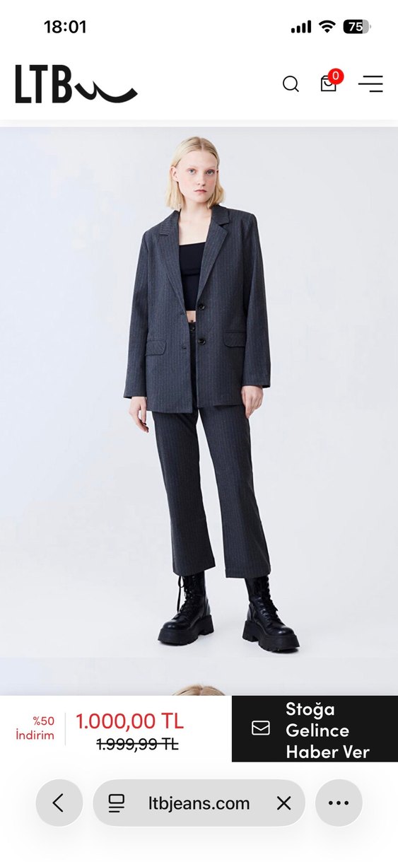 Blazer ceket - Görsel 3