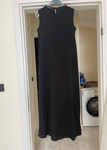36 Beden Refah Siyah Uzun Kollu kimono ve jile