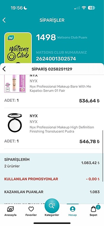 Beden Renk nyx pudra