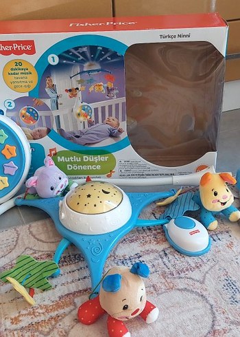 Fisher Price Fisher-Price Mutlu Düşler Dönerce Oyuncak