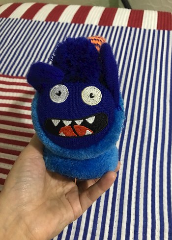 Renkli Peluş Kulaklık - Görsel 2