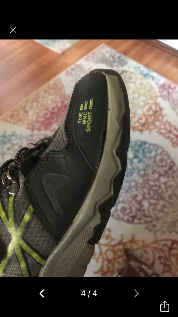 Gri Erkek Çocuk Spor Botlar Velcro - Görsel 4