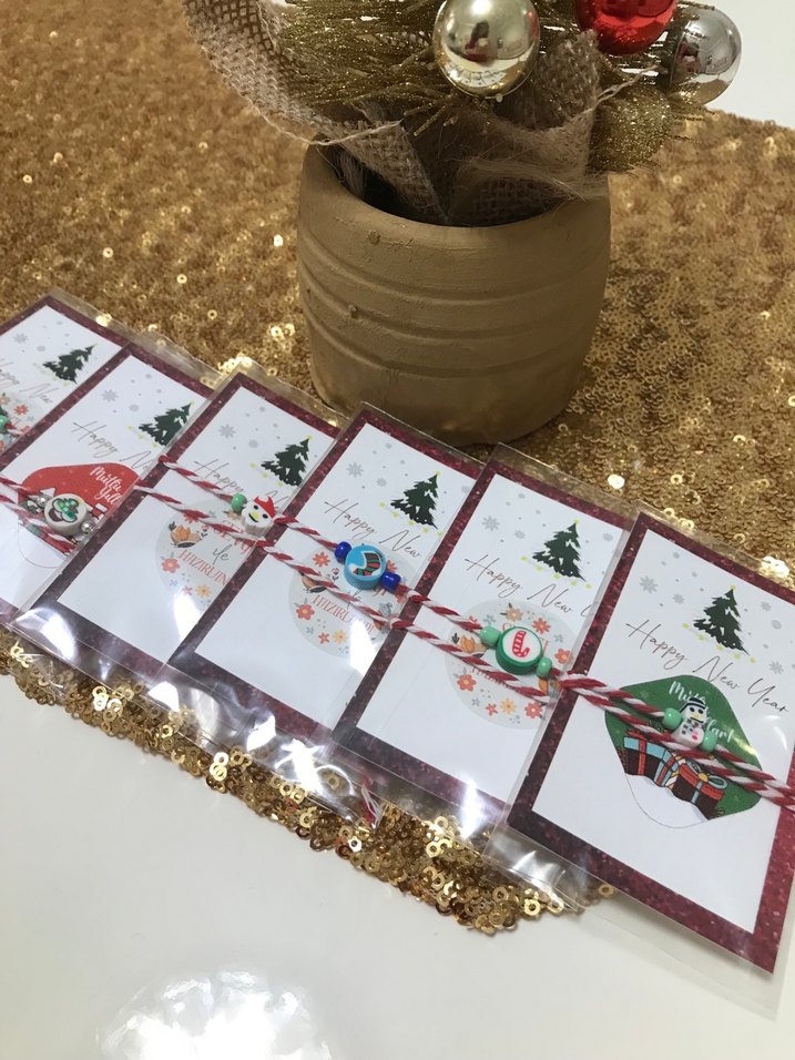 Renkli Fimo Boncuklu şans Bilekliği - Görsel 2