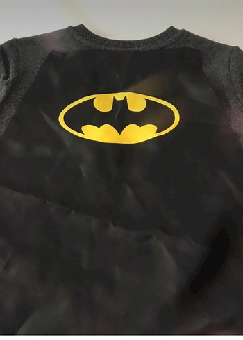 Erkek Çocuk Batman Baskılı Sweatshirt - Görsel 3