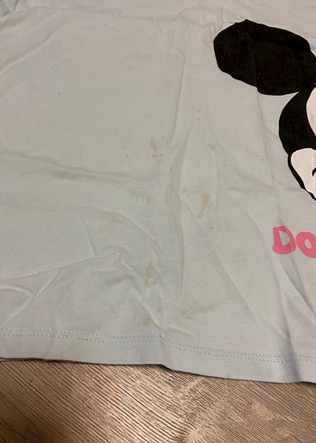 Kız Çocuk Baskılı Gri T-shirt - Görsel 8