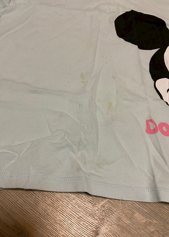 Kız Çocuk Baskılı Gri T-shirt - Görsel 9