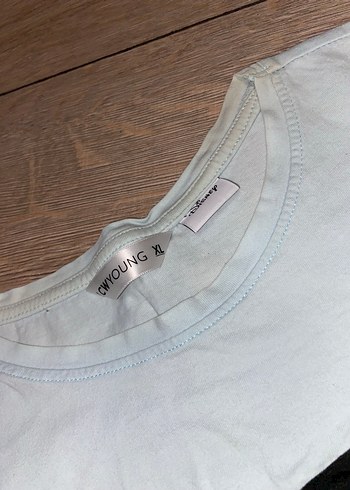 Kız Çocuk Baskılı Gri T-shirt - Görsel 2