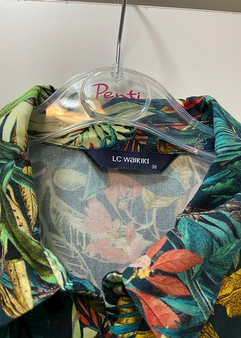 Bohem Çok Renkli Uzun Kollu Uzun Elbise - Görsel 3