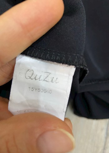 Siyah Uzun Kadın ceket - Görsel 2