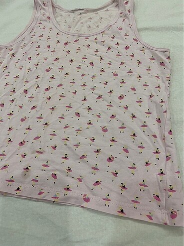 kız çocuk pembe fanila - Görsel 2