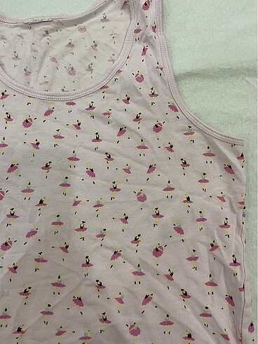 kız çocuk pembe fanila - Görsel 6