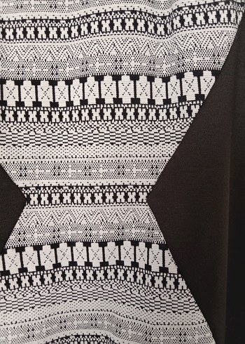 Siyah Midi Elbise - Görsel 4