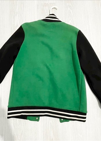 Trendyol & Milla Düğmeli Yeşil Kadın Bomber Ceket