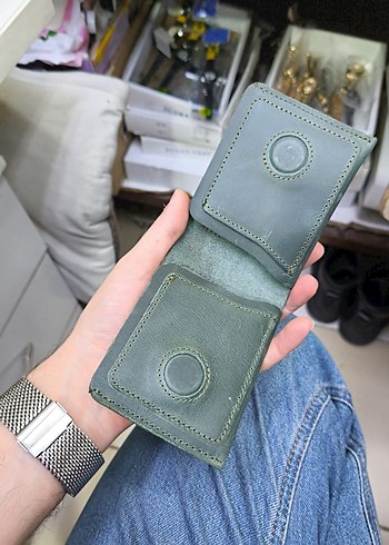 Aldo Minimalist Erkek Cuzdani Koyu Haki