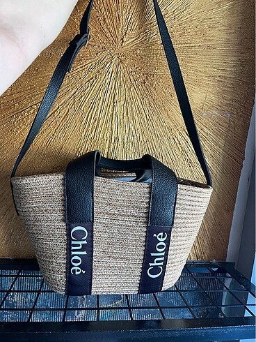Chloé Chloe Siyah Hasır Çanta