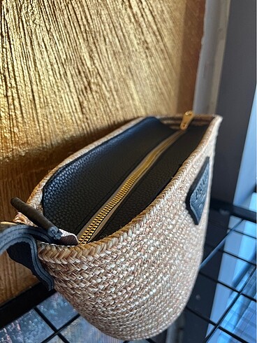 Prada Prada Siyah Clutch Hasır Çanta
