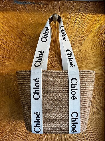 Chloe Cepli Hasır Çanta