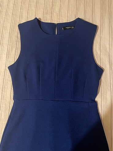 xs Beden lacivert Renk Saks mavi Mango elbise