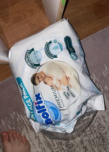 Molfix Premium Bebek Bezi 1 Numara 58 Adet
