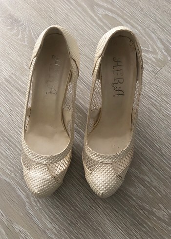 Nine West Yılan deri görselli