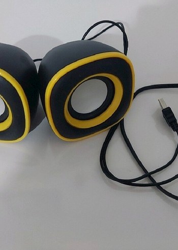 Sarı Renkli Renkli Mini Hoparlörler - Görsel 2