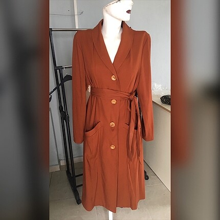Özel dikim trenchcoat