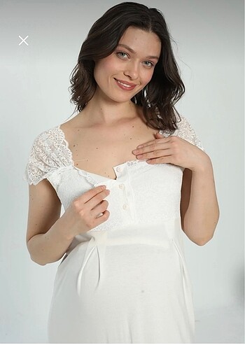 Lohusa elbise sabahlık - Görsel 5