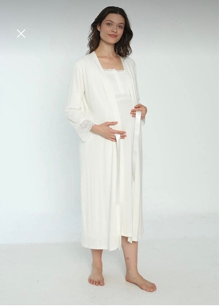 Lohusa elbise sabahlık - Görsel 2