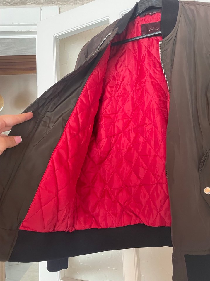 Kahverengi zara erkek ceket - Görsel 4