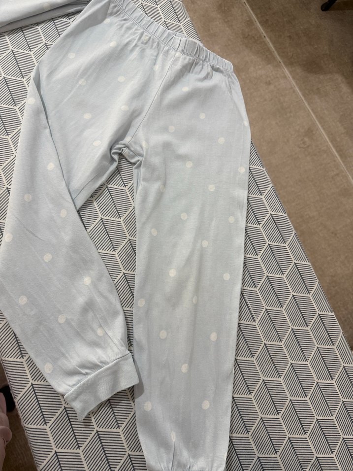 Kız Çocuk Elsa Baskılı Uzun Kollu pijama takımı - Görsel 3