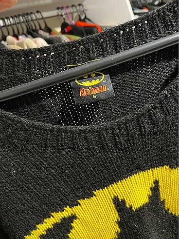 m Beden siyah Renk Batman kazak