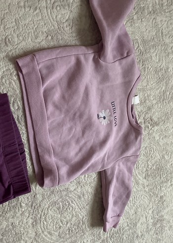 Kız Çocuk Mor Takım - Görsel 4