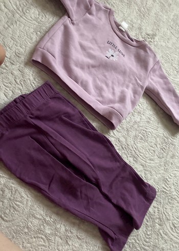 Kız Çocuk Mor Takım - Görsel 6