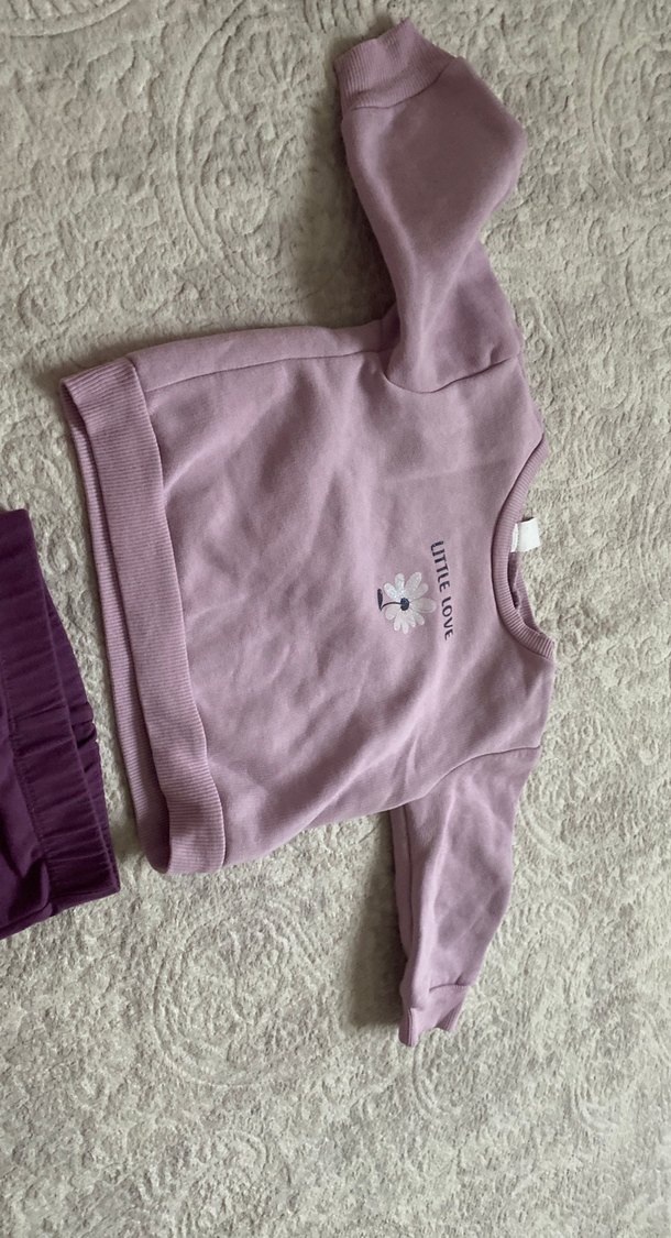 Kız Çocuk Mor Takım - Görsel 4