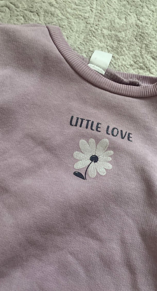 Kız Çocuk Mor Takım - Görsel 2