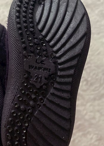 Kız Çocuk Mor Polar Babet Ayakkabı - Görsel 3