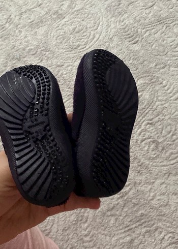 Kız Çocuk Mor Polar Babet Ayakkabı - Görsel 4