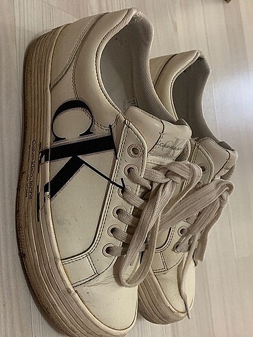 Orjinal Calvin Klein Beyaz Kadın Sneaker