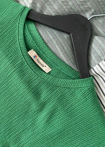 Yeşil tunik pntolon takım - Görsel 3