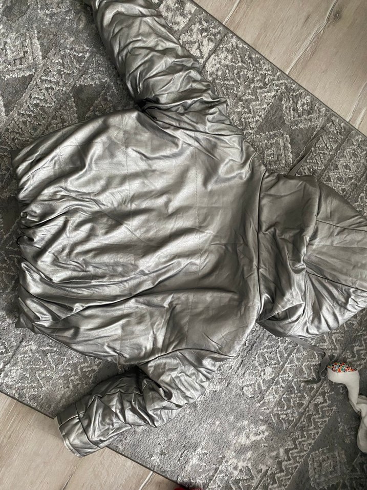 Deri bomber mont - Görsel 2