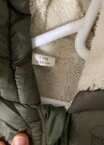 Haki Fermuarlı Bebek Tulumu e bebek - Görsel 2