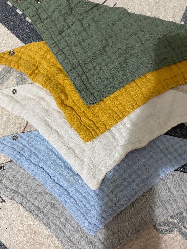 Önlük, mama önlüğü, yakalık müslin - Görsel 2