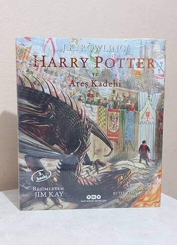 Harry potter ateş kadehi resimli baskı 