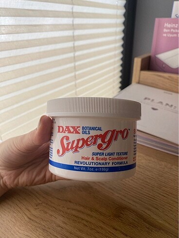 Dax supergro saç bakım yağı