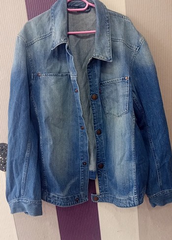 Levis Mavi Yikamali Denim Ceket