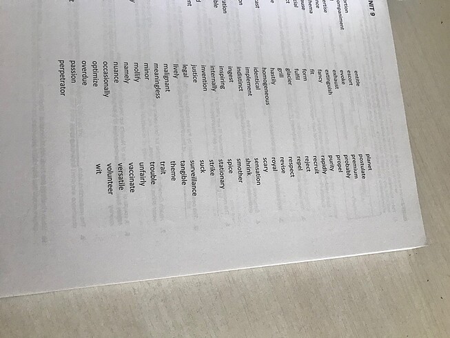  Beden Renk İnfluence Grade 12 Vocabulary Book 1