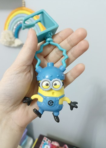 Mavi Minyon Figür Anahtarlık - Görsel 2