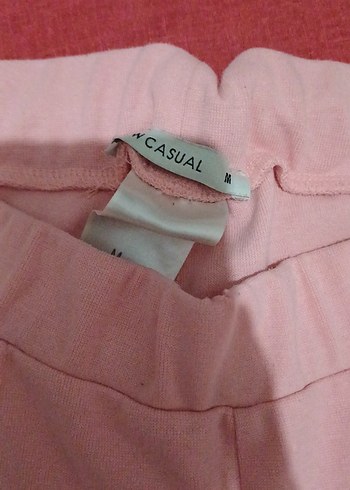 Kızlar için Pembe Basic Şort - Görsel 3